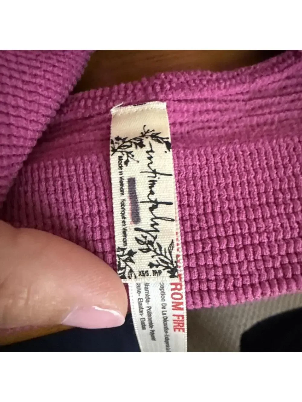 Free people The Rib I Reach For Triangle Bra